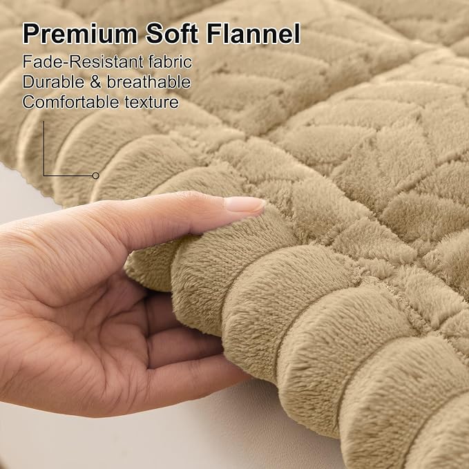 Smiry Couch Cover for Dogs, Non Slip Fuzzy Pet Sofa Arm Covers Washable | Sofa - Image 5