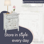 Alaterre Furniture Country Cottage Accent Cabinet - Image 4