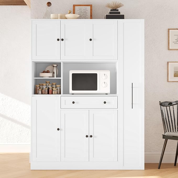 VilroCaz Farmhouse Style Large Kitchen Pantry - Image 3