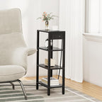 TUTOTAK Narrow Side Table with Charging Station, Small End Table with USB Ports - Image 8