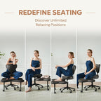 Pinmoco Ergonomic Cross Legged Chair, 360° Swivel Meditation Chair - Image 7