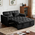 3 in 1 Convertible Sofa Bed, Love Seat Sleeper Bed - Image 2