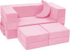 Elftopia Modular Kids Sofa, Toddler Couch Foam Armchair by Elftopia
