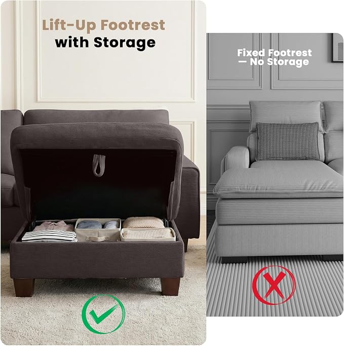 DOPEDIO L-Shaped Sectional Sofa - Image 4