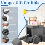 Edbuosy Toddler Couch Kids Sofa Modular - Image 3