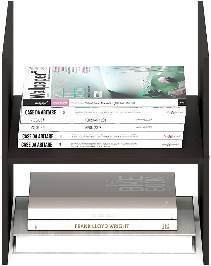 Furinno Cubicle Cube Insert, H-Shelf Cube Organizer, 2-Tier Shelf Accessory - Image 9