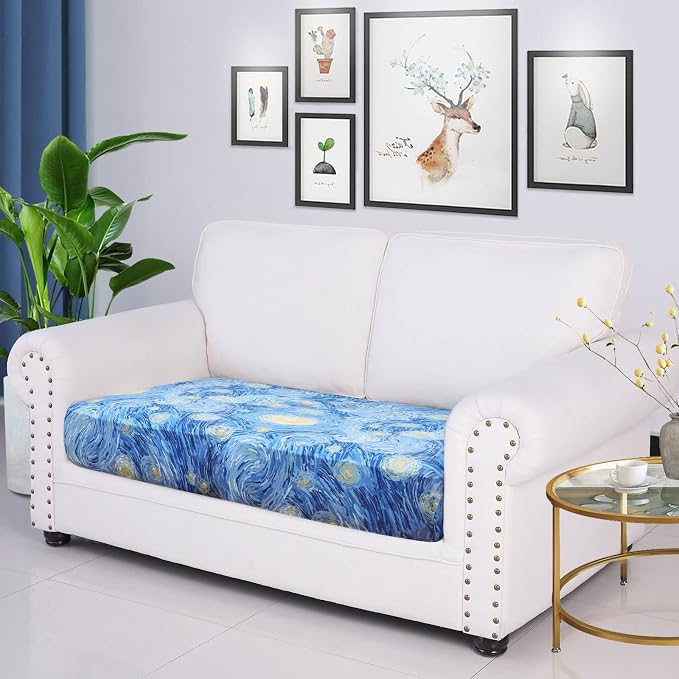Printed Couch Cushion Covers, Sofa Covers Washable - Image 5