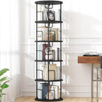 5Tier Rotating Bookshelf, Spinning Bookshelf Tower, 360 ° Display Space Saving by Unknown