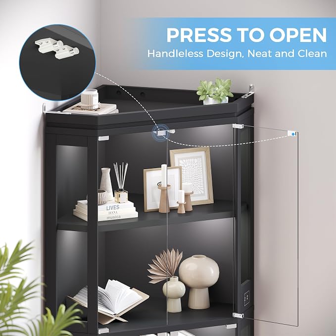 Jocoevol Corner Display Cabinet - Image 6