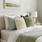 MIULEE Modern Farmhouse Decorative Spring Pillow Covers 18x18 Inch Set of 4 - Image 5