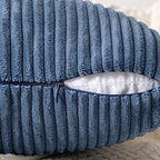 MIULEE Dusty Blue Decorative Throw Pillow Covers - Image 6
