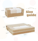 Elftopia Modular Kids Sofa, Toddler Couch Foam Armchair - Image 2