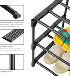 HITHIM 3-Tier Small Shoe Racks, Narrow Shoe Rack - Image 5
