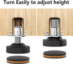 20 Pcs Adjustable Furniture Feet Levelers - Image 5