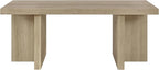 Roundhill Furniture Mchome 3-Piece Coffee Table Set, Coffee Table and Two End - Image 10