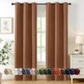 MIULEE Blackout Curtains for Bedroom 2 Panels 40 x 84 Inch Long Sun Baked | by MIULEE