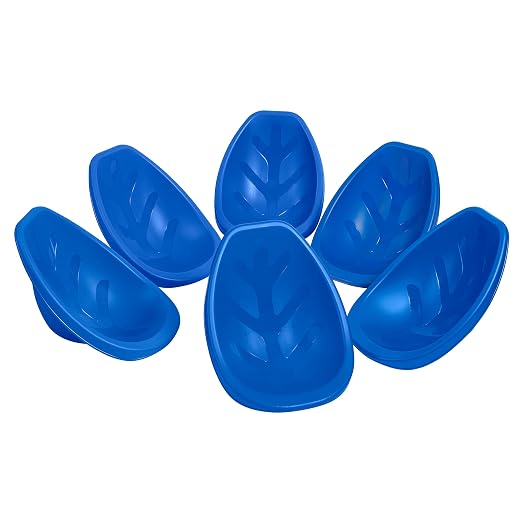 ECR4Kids Plastic Leaf Scoop Floor Rocker Seat, Classroom Furniture by ECR4Kids