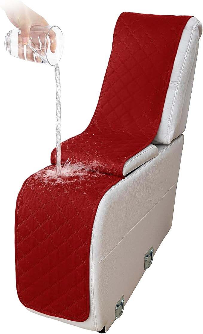 HDCAXKJ Reclining Sectional Couch Covers L Shape Recliner Sofa Middle Console by HDCAXKJ