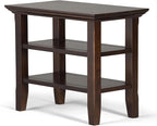 SIMPLIHOME Acadian Solid Wood Transitional-Style 48-inch Wide Coffee Table - Image 5