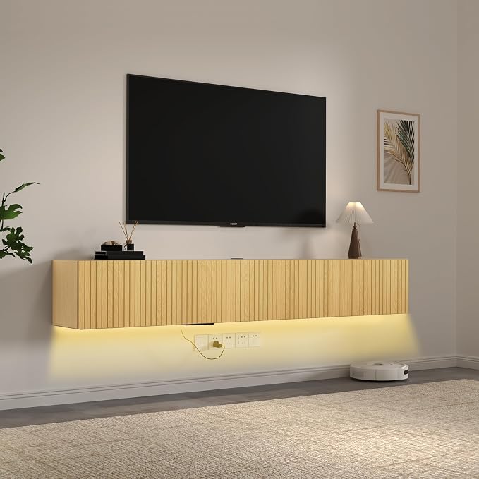 EazeHome 82" Floating TV Stand by EAZEHOME