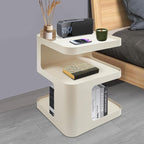 3 Tier Minimalist End Table Modern Side Table - Image 8