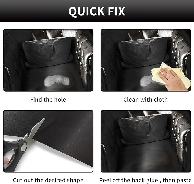 Numola Leather Repair Patch 8×11 inch Self-Adhesive Leather Repair Tape - Image 8