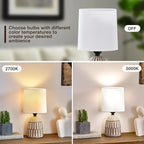 EJIAXIN Small Table Lamp -13.5" Boho Lamp - Image 6