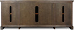 Leick Home 87360 TV Stand with Enclosed Storage - Image 7