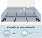 Allewie King Size Platform Bed Frame - Image 7