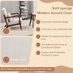 Mid-Century Accent Chair & Coffee Table Set, Vintage Style - Image 5