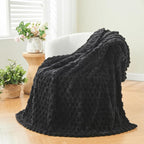 NEWCOSPLAY Fleece Clouds Cozy King Blanket - Image 7