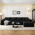 135.4" Cloud Modular Sectional Sofa Couch - Image 5