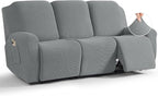 TAOCOCO Recliner Sofa Covers 8-Pieces Stretch Large Couch Covers by TAOCOCO