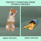 Reversible Loveseat Couch Sofa Covers - Image 5