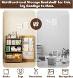 COZPAW Kids Bookshelf and Toy Storage, 4 Tier Toddler Bookshelf - Image 7