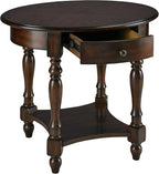 LEEMTORIG Oval Round End Table by LEEMTORIG