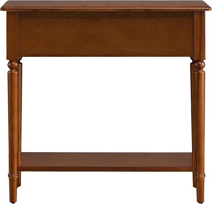 Leick Home Coastal Console Table, Solid Wood, - Image 6