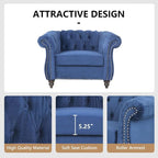 AVZEAR Living Room Accent Chair, Upholstered Sofa Chair Single Sofa Chair - Image 6