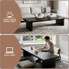 Wooden Japanese Floor Table, Floor Table - Image 4