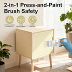 Beige Touch-Up Paint for Furniture, Metal No Sanding, Fast Drying, Water Based - Image 4