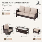 HERA'S HOUSE Patio Furniture Set - Image 6