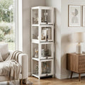Magshion Display Cabinet, 4-Tier Corner Shelf by Magshion
