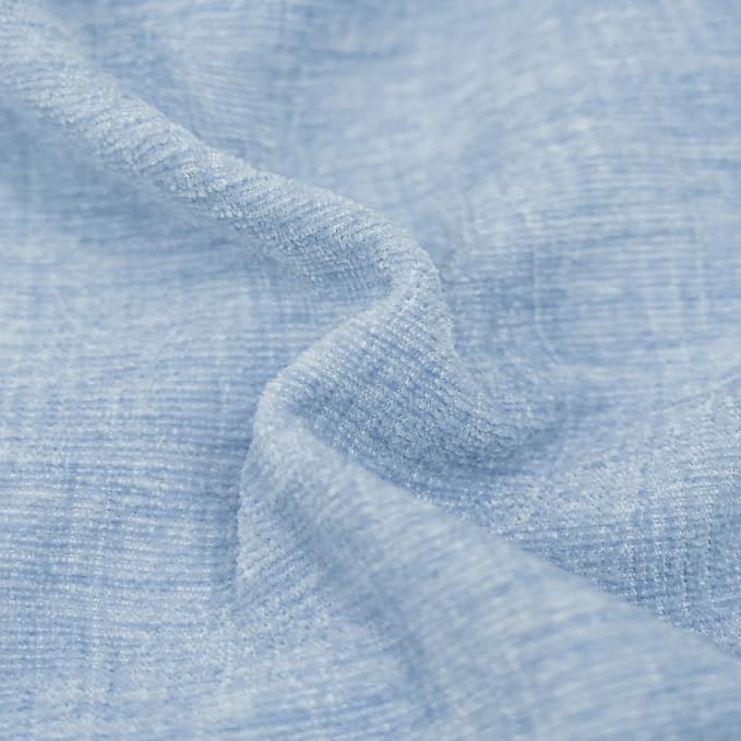 CaliTime Decorative Couch Throw Pillow Covers 16 X 16 Inches Baby Blue | Pack - Image 2