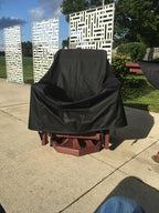 Outdoor Swivel Lounge Chair Cover, Fits to Lawn Patio Chairs, 420D - Image 6