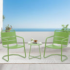 MELLCOM 3 Piece Patio Set, Small Patio Furniture Set by MELLCOM