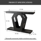 senlin Sofa Table 47.3 Inch Narrow Console Table - Image 2