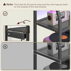 MAHANCRIS 4-Tier AV Media Stand - Image 4