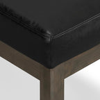 SIMPLIHOME Milltown Small Ottoman Bench - Image 8