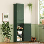 Iwell Tall Bathroom Storage Cabinet - Image 8