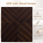 LKTART Wood Coffee Table Set - Image 5